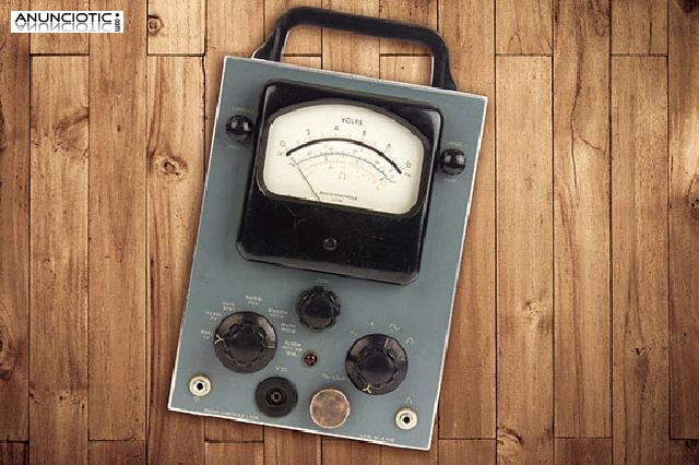 Volt&iacute;metro/ohmn&iacute;metro "radio controle". a&ntilde;os 50