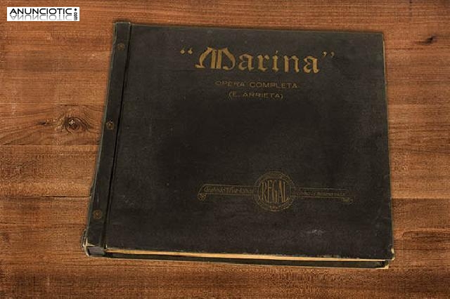 &Aacute;lbum  antiguo &Oacute;pera la marina