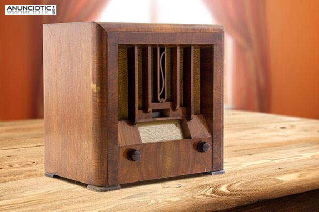 Radio sachsenwerk a&ntilde;os 30. funcionando.