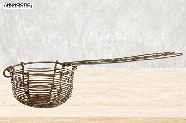 Antiguo colador alambre. a&ntilde;os 20