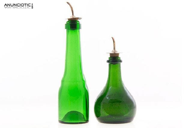Frascos loci&oacute;n barbero. a&ntilde;os 50