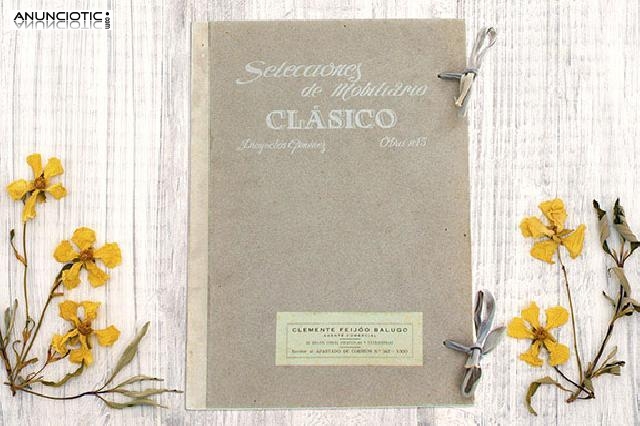 Selecciones de mobiliario cl&aacute;sico. 1951