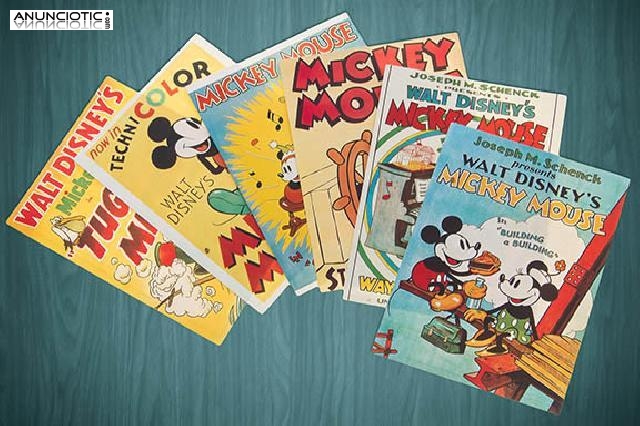 Postales de disney.a&ntilde;os 40.