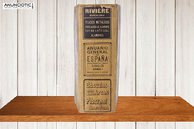 Tomo i. anuario general de espa&ntilde;a.1913