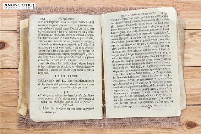 Libro de la oraci&oacute;n. 1826