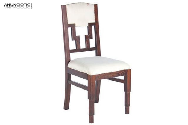 Silla art dec&oacute;. pretapizada.