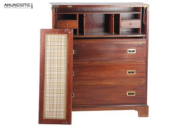 Mueble bur&oacute; de barco. vintage para restaurar.