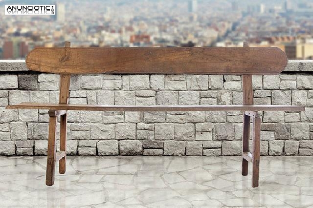 Banco r&uacute;stico gallego. principios sxx. para restaurar.