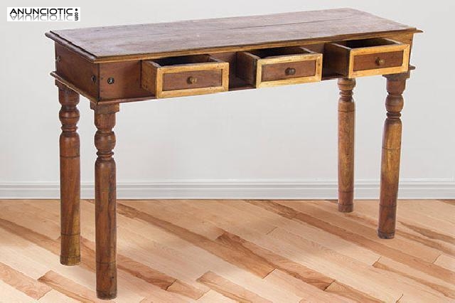 Consola estilo r&uacute;stico. vintage