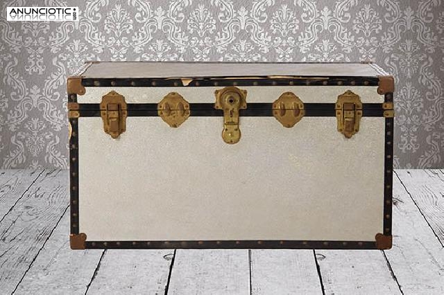 Ba&uacute;l met&aacute;lico. a&ntilde;os 50