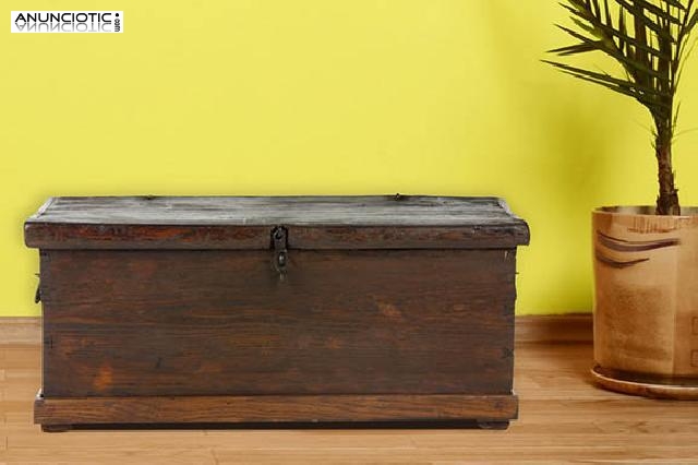 Ba&uacute;l de casta&ntilde;o. a&ntilde;o 1900