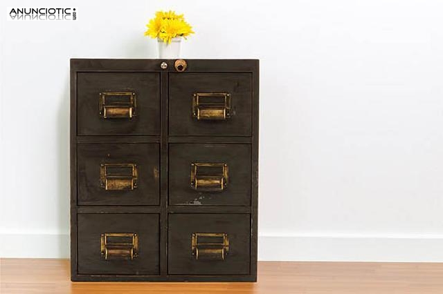 Archivador de  metal. a&ntilde;os 50