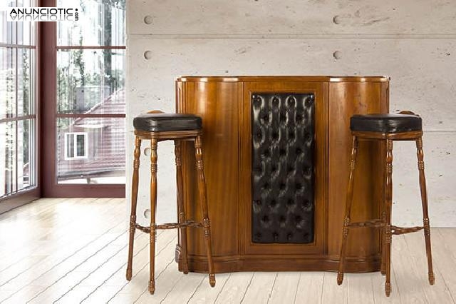Barra con taburetes. a&ntilde;os 30