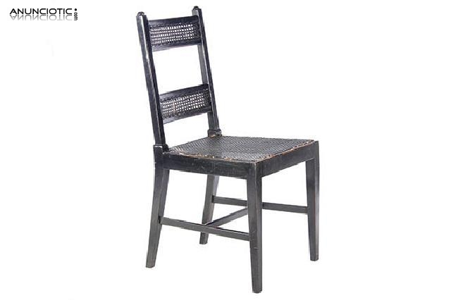 Sill&oacute;n rejilla. a&ntilde;os 40.