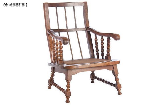 Sill&oacute;n holand&eacute;s. a&ntilde;os 40.