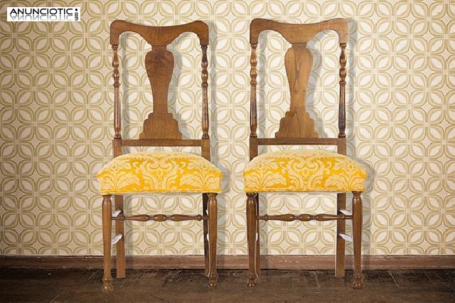 Pareja de sillas. a&ntilde;os 50