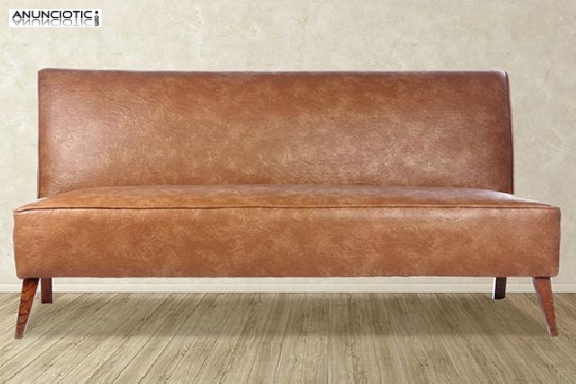 Sof&aacute; tres plazas. a&ntilde;os 50