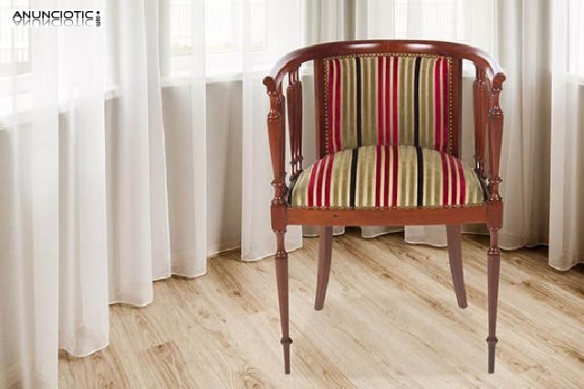 Sill&oacute;n caoba. a&ntilde;os 20