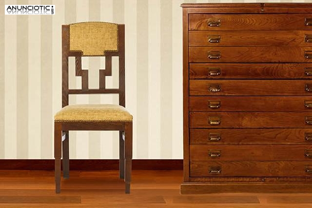 Juego de 4 sillas art dec&oacute;