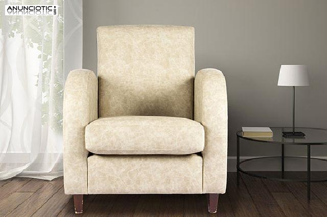 Sill&oacute;n de polipiel. a&ntilde;os 50