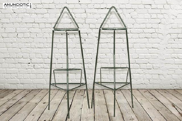 Taburetes de barra. a&ntilde;os 50.