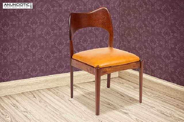 Pareja de sillas n&aacute;uticas antiguas