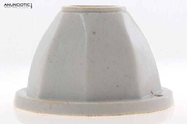 Antiguo portal&aacute;mparas porcel&aacute;nico