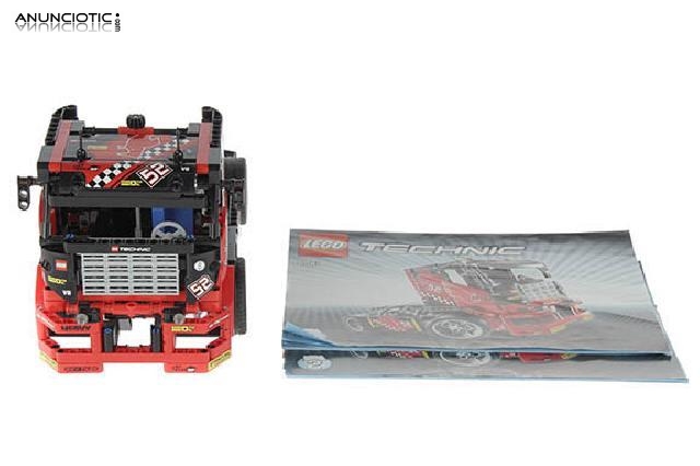 Lego cami&oacute;n de carreras