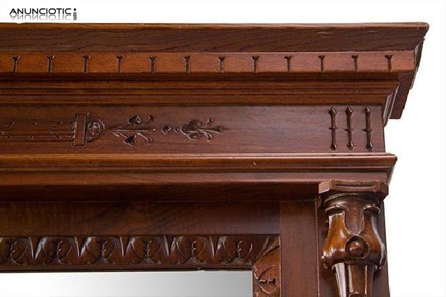 Recibidor con espejo. a&ntilde;os 40.