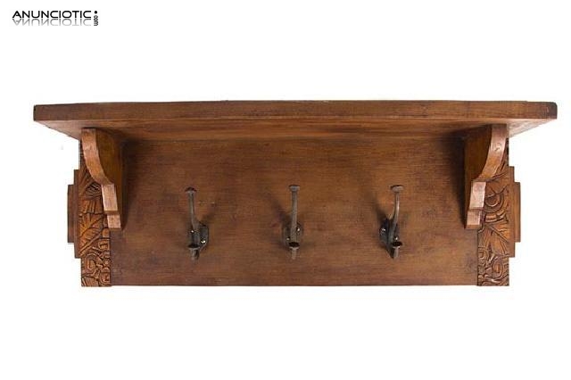 Perchero r&uacute;stico. a&ntilde;os 30.