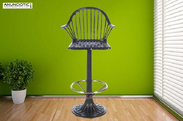 Taburete de aluminio a&ntilde;os 60