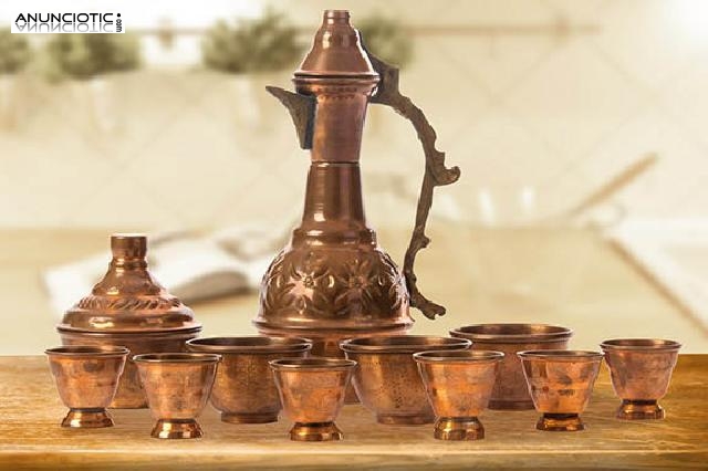 Juego de t&eacute; &aacute;rabe a&ntilde;os 60