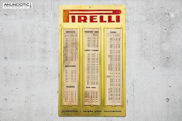 Cartel pirelli a&ntilde;os 40