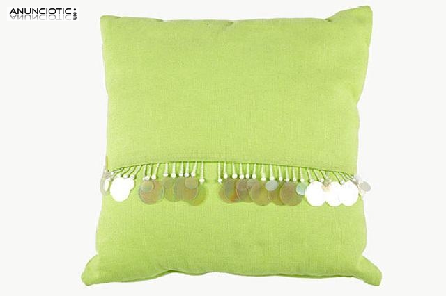 Cojin lentejuelas otros antig&uuml;edades vintage