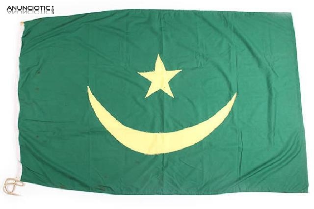 Bandera n&aacute;utica mauritania