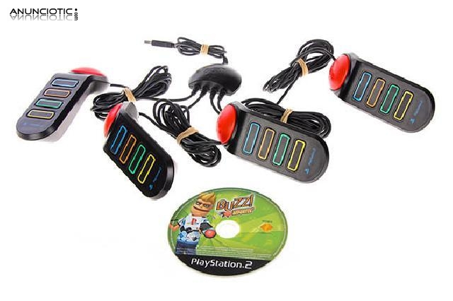 Buzzers + buzz: el gran concurso de deportes (ps2)