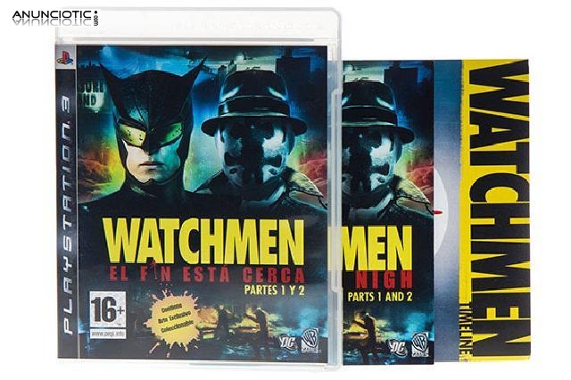 Watchmen partes 1 y 2 (ps3)