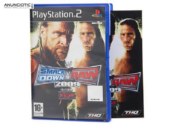 Smackdown vs. raw 2009 (ps2)