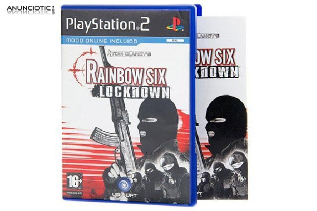 Tom clancy&acute;s rainbow six lockdown (ps2)
