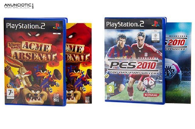 Pack looney tunes: acme arsenal y pes 2010 (ps2)