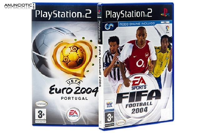 Pack euro 2004 + fifa 2004 (ps2)