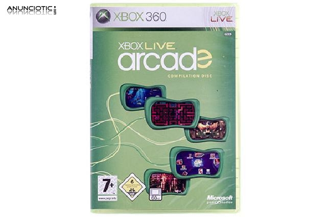 Xbox live arc. compilation disc (xbox 360)
