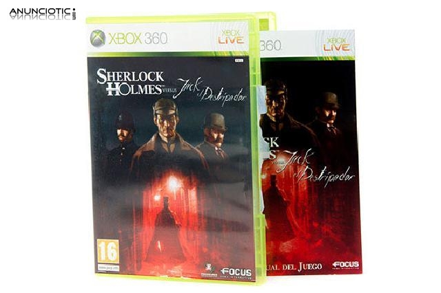Sherlock holmes vs jack el destripador (xbox 360)