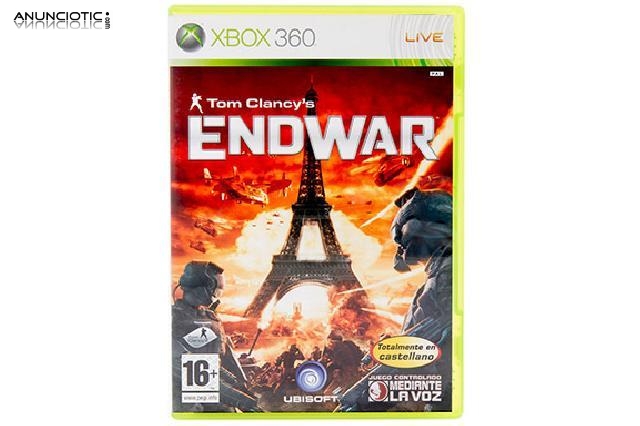 Tom clancy&acute;s endwar (xbox 360)