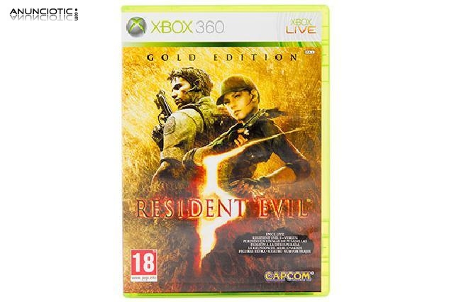 Resident evil 5 gold edition (xbox 360)