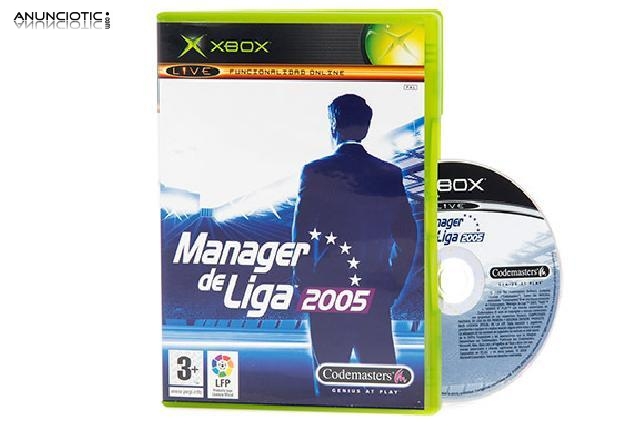 Manager de liga 2005 (xbox)
