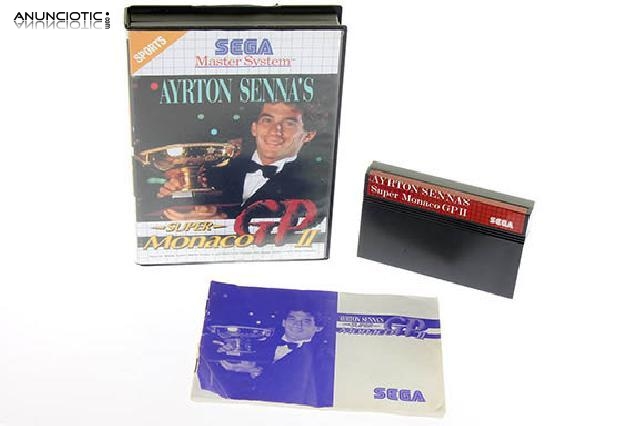 Ayrton senna&acute;s monaco gp ii (master system)