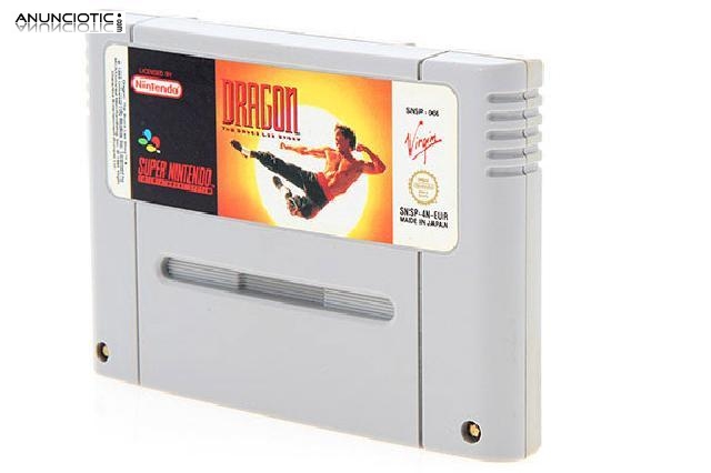 Dragon: the bruce lee story (snes)