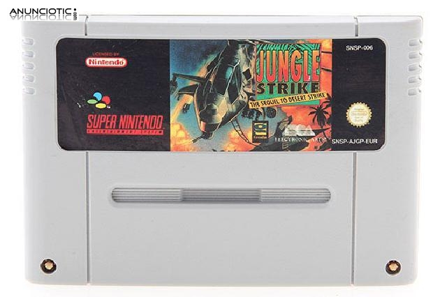 Jungle strike (snes)
