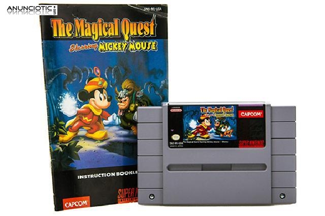 The magical ques mickey mouse (snes)